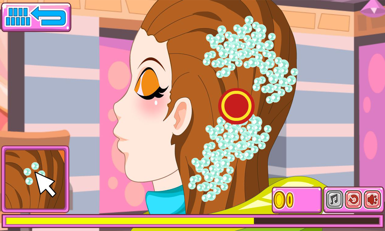 Hair Fashion & Styling Games For Girls Hairstyles & Hair Color for